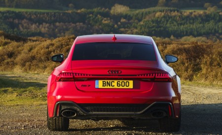 2020 Audi RS 7 Sportback (UK-Spec) Rear Wallpapers 450x275 (48)