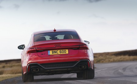 2020 Audi RS 7 Sportback (UK-Spec) Rear Wallpapers 450x275 (21)