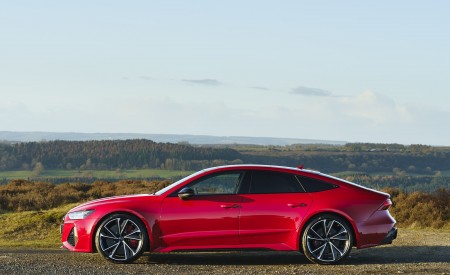 2020 Audi RS 7 Sportback (UK-Spec) Side Wallpapers 450x275 (50)