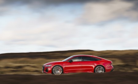 2020 Audi RS 7 Sportback (UK-Spec) Side Wallpapers 450x275 (12)