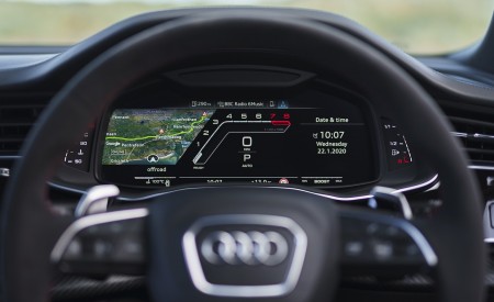 2020 Audi RS Q8 (UK-Spec) Digital Instrument Cluster Wallpapers 450x275 (83)