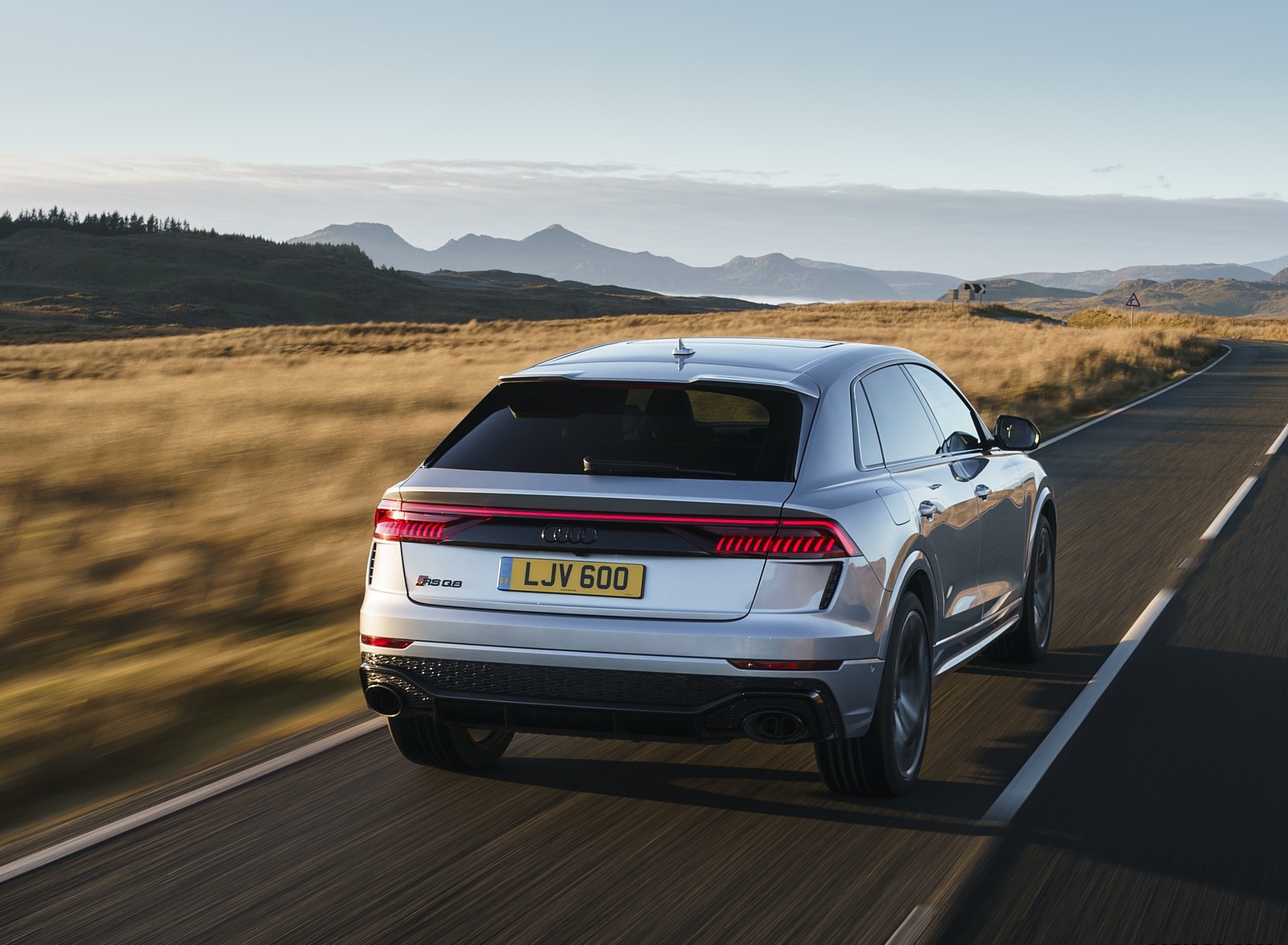 2020 Audi RS Q8 (UK-Spec) Rear Wallpapers (9)