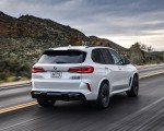 2020 BMW X5 M Competition (Color: Mineral White; US-Spec) Rear Three-Quarter Wallpapers 150x120