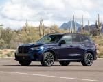 2020 BMW X5 M Competition (Color: Tanzanit Blue Metallic; US-Spec) Front Three-Quarter Wallpapers 150x120
