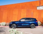 2020 BMW X5 M Competition (Color: Tanzanit Blue Metallic; US-Spec) Side Wallpapers 150x120
