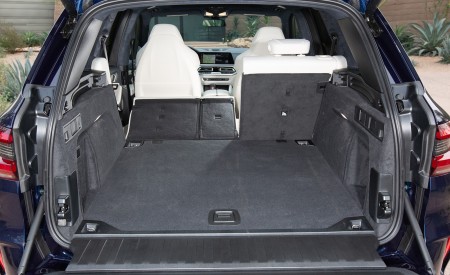 2020 BMW X5 M Competition (Color: Tanzanit Blue Metallic; US-Spec) Trunk Wallpapers 450x275 (114)