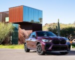 2020 BMW X6 M Competition (Color: Ametrine Metallic; US-Spec) Front Three-Quarter Wallpapers 150x120