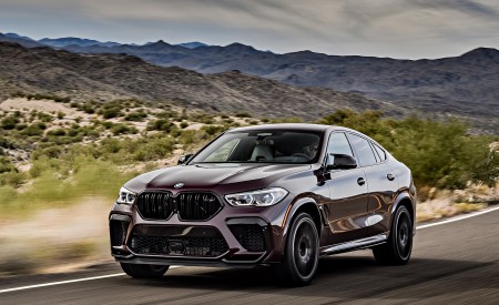 2020 BMW X6 M Competition (Color: Ametrine Metallic; US-Spec) Front Three-Quarter Wallpapers 450x275 (40)