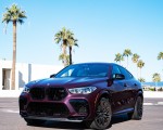2020 BMW X6 M Competition (Color: Ametrine Metallic; US-Spec) Front Three-Quarter Wallpapers 150x120