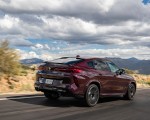 2020 BMW X6 M Competition (Color: Ametrine Metallic; US-Spec) Rear Three-Quarter Wallpapers 150x120