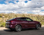 2020 BMW X6 M Competition (Color: Ametrine Metallic; US-Spec) Rear Three-Quarter Wallpapers 150x120