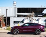 2020 BMW X6 M Competition (Color: Ametrine Metallic; US-Spec) Side Wallpapers 150x120