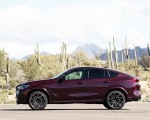 2020 BMW X6 M Competition (Color: Ametrine Metallic; US-Spec) Side Wallpapers 150x120