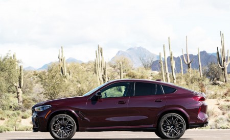 2020 BMW X6 M Competition (Color: Ametrine Metallic; US-Spec) Side Wallpapers 450x275 (78)
