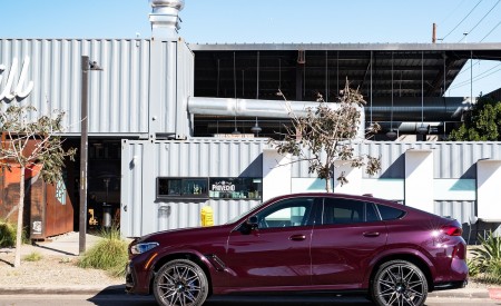 2020 BMW X6 M Competition (Color: Ametrine Metallic; US-Spec) Side Wallpapers 450x275 (92)