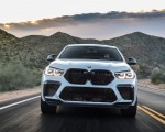 2020 BMW X6 M Competition (Color: Mineral White Metallic; US-Spec) Front Wallpapers 150x120