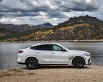 2020 BMW X6 M Competition (Color: Mineral White Metallic; US-Spec) Side Wallpapers 150x120