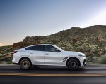 2020 BMW X6 M Competition (Color: Mineral White Metallic; US-Spec) Side Wallpapers 150x120
