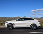 2020 BMW X6 M Competition (Color: Mineral White Metallic; US-Spec) Side Wallpapers 150x120