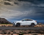 2020 BMW X6 M Competition (Color: Mineral White Metallic; US-Spec) Side Wallpapers 150x120
