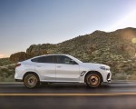 2020 BMW X6 M Competition (Color: Mineral White Metallic; US-Spec) Side Wallpapers 150x120