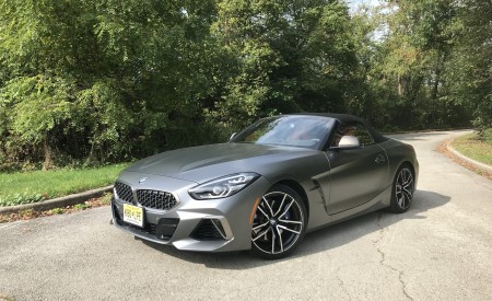 2020 BMW Z4 M40i Roadster (Color: Frozen Grey Metallic) Front Three-Quarter Wallpapers 450x275 (38)