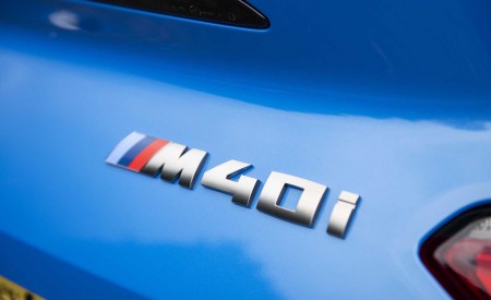 2020 BMW Z4 M40i Roadster (Color: Misano Blue Metallic) Badge Wallpapers 450x275 (25)