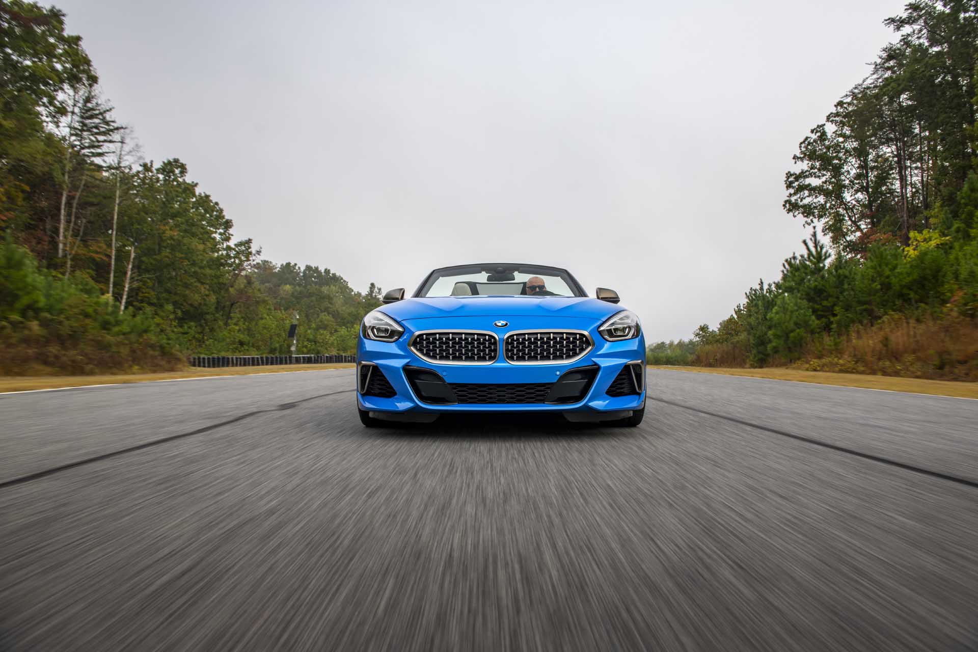 2020 BMW Z4 M40i Roadster (Color: Misano Blue Metallic) Front Wallpapers (8)
