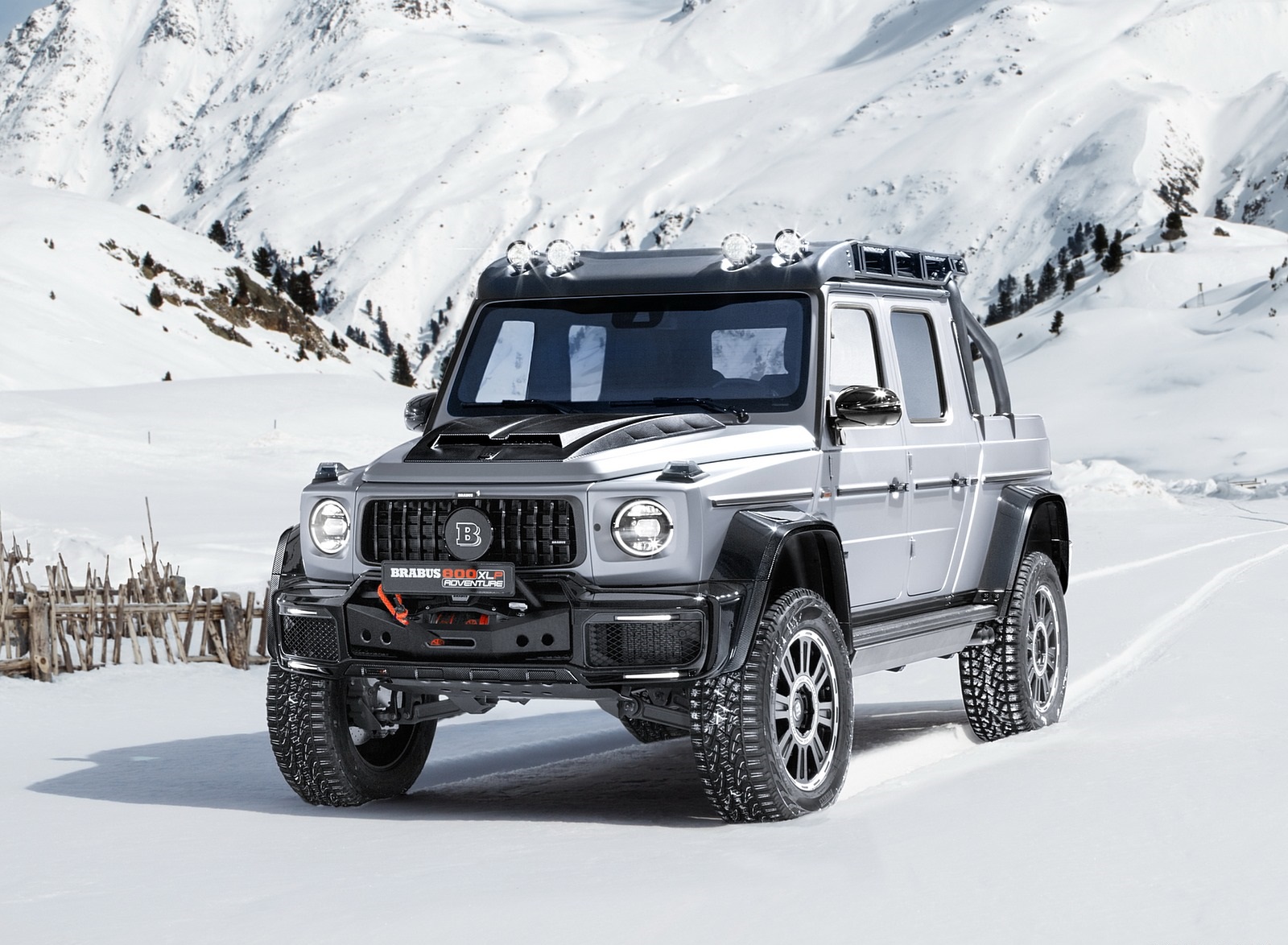 2020 BRABUS 800 Adventure XLP based on Mercedes-AMG G 63 Front Three-Quarter Wallpapers #3 of 21