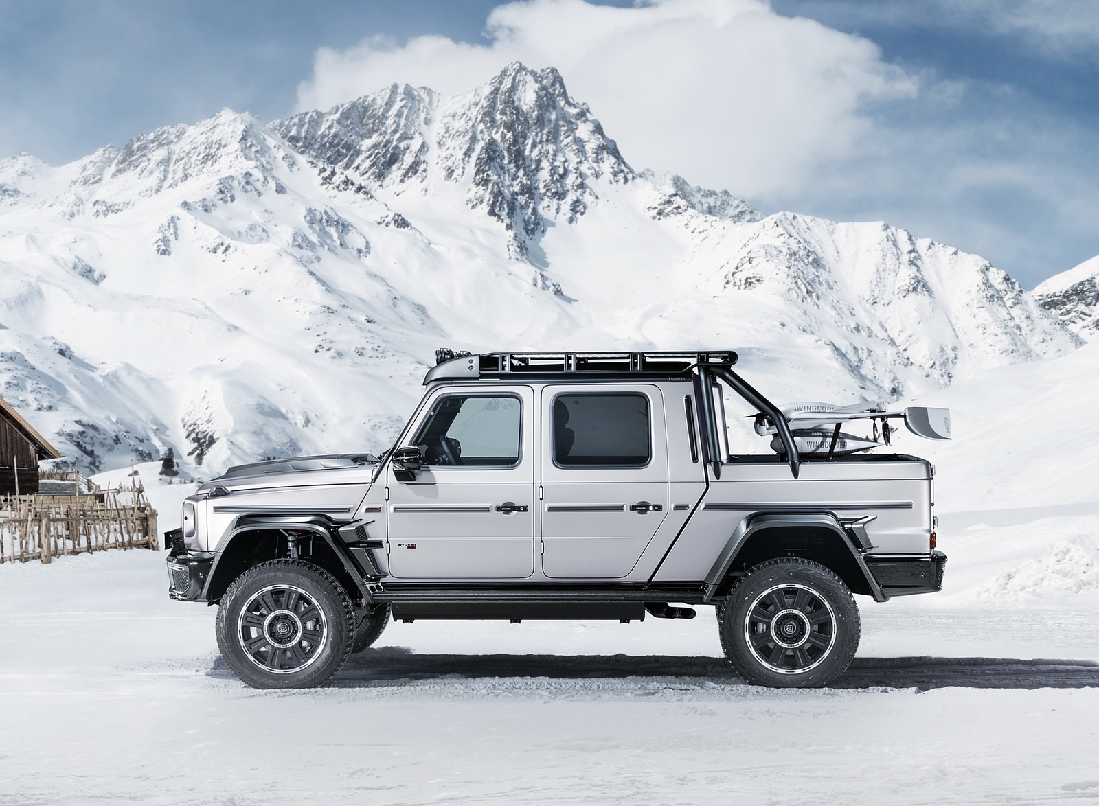 2020 BRABUS 800 Adventure XLP based on Mercedes-AMG G 63 Side Wallpapers #5 of 21