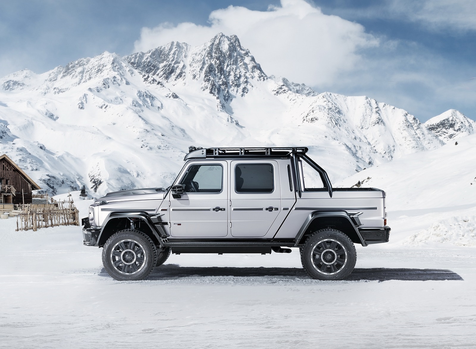 2020 BRABUS 800 Adventure XLP based on Mercedes-AMG G 63 Side Wallpapers #7 of 21