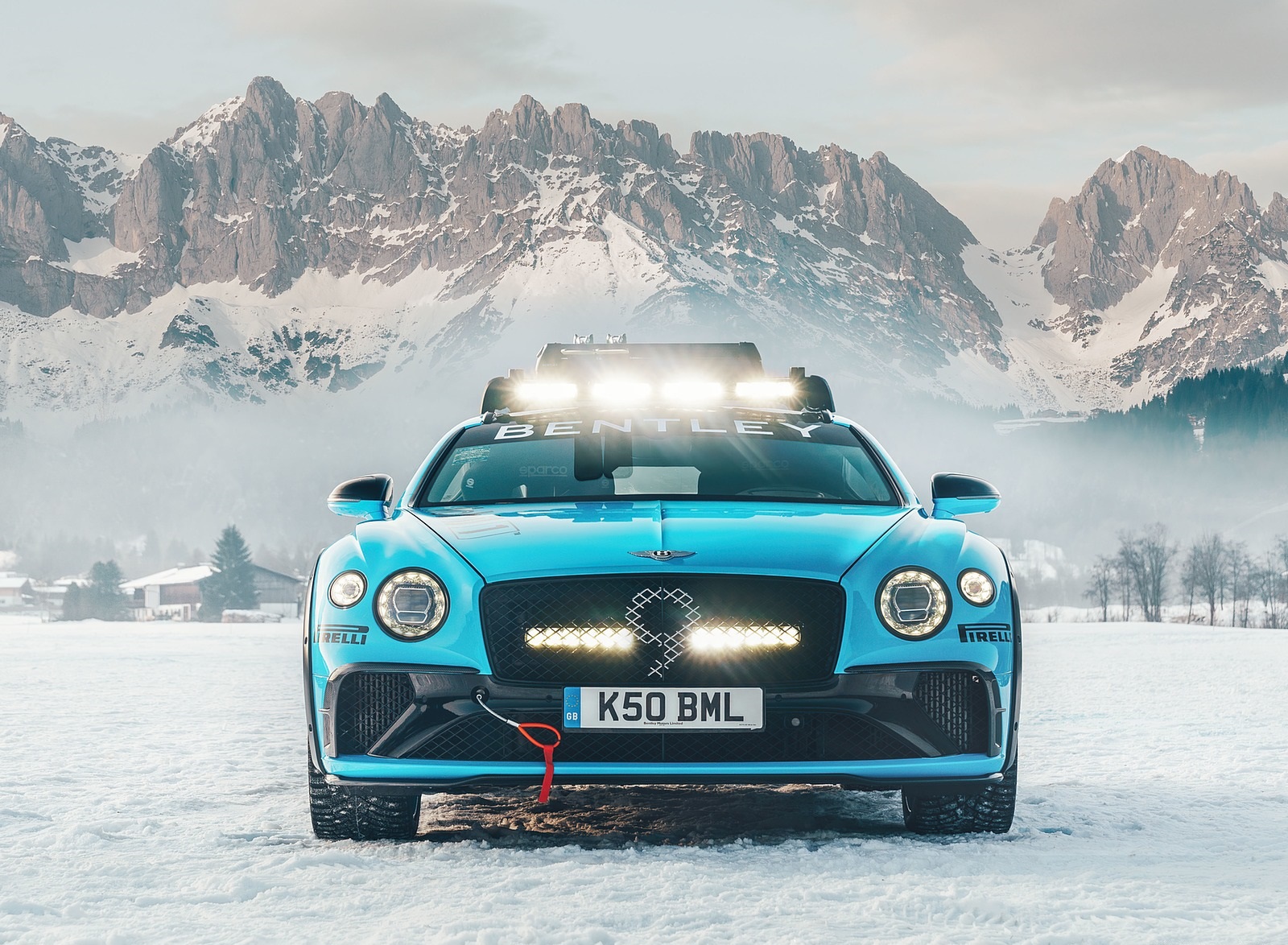 2020 Bentley Continental GT GP Ice Race Front Wallpapers (3)