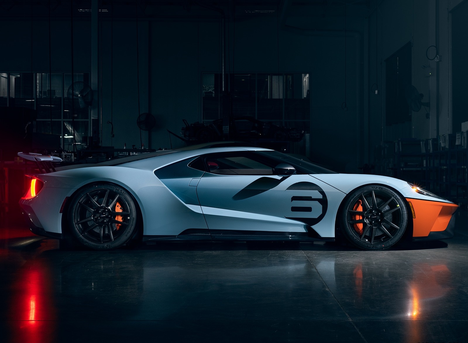 2020 Ford GT Gulf Racing Heritage Edition Side Wallpapers (13)
