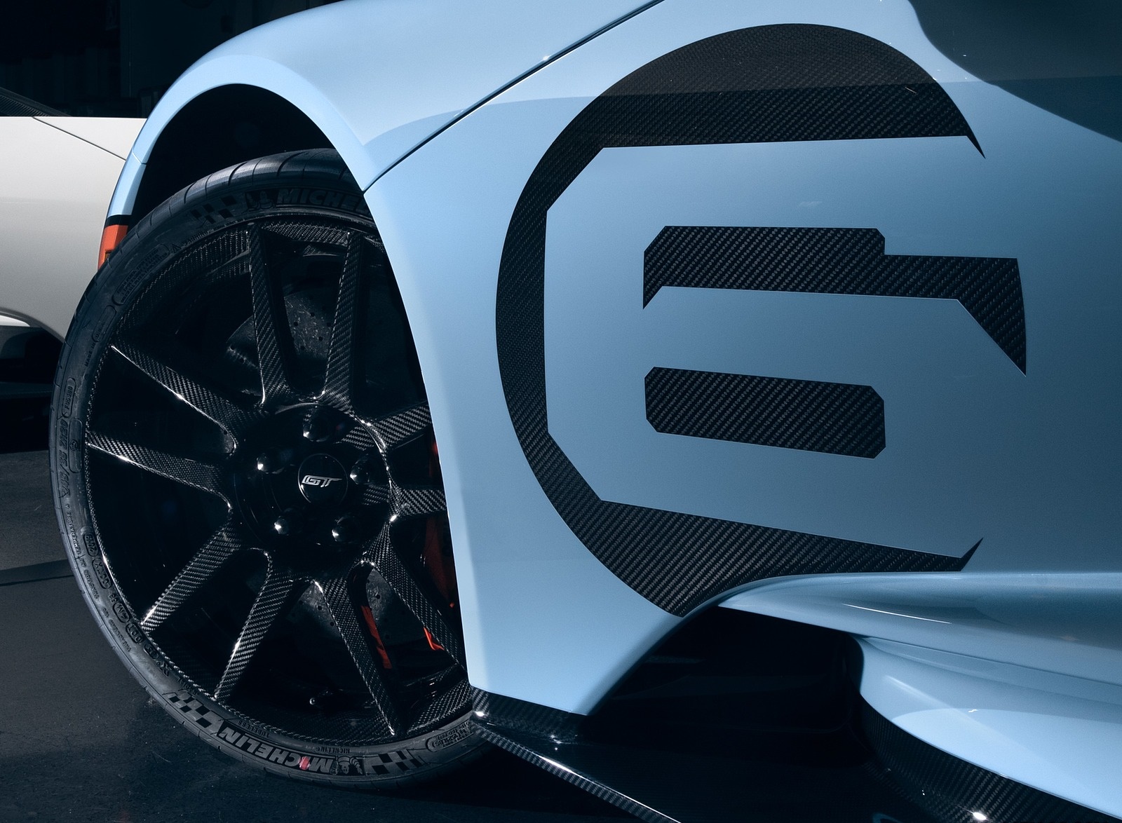 2020 Ford GT Gulf Racing Heritage Edition Wheel Wallpapers (15)