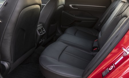 2020 Hyundai Sonata Hybrid Interior Rear Seats Wallpapers 450x275 (10)