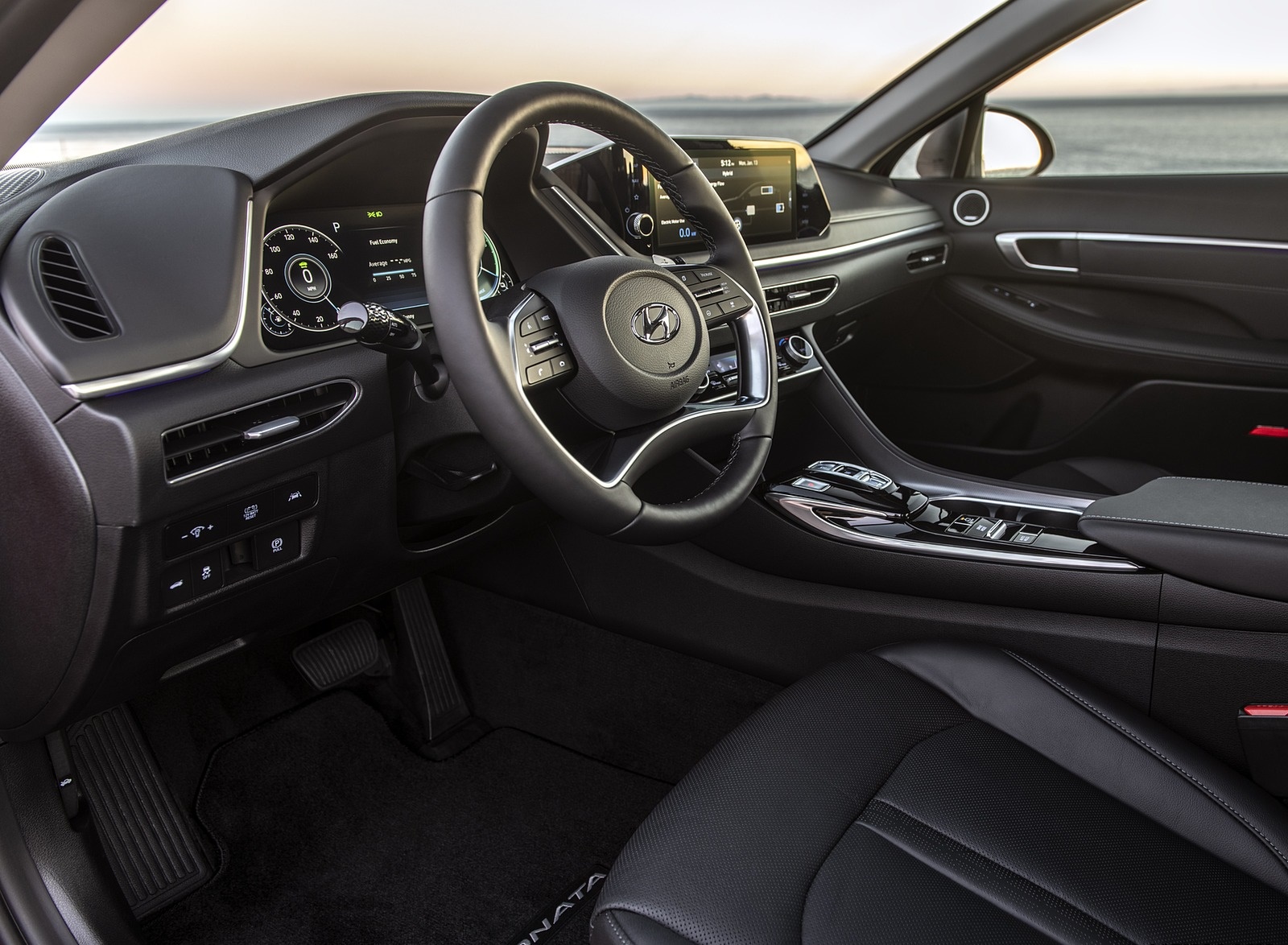 2020 Hyundai Sonata Hybrid Interior Wallpapers (12)