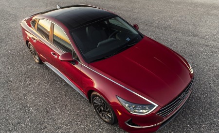 2020 Hyundai Sonata Hybrid Top Wallpapers 450x275 (3)