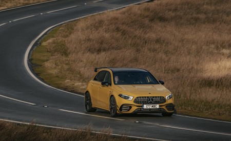 2020 Mercedes-AMG A 45 S (UK-Spec) Front Three-Quarter Wallpapers 450x275 (20)