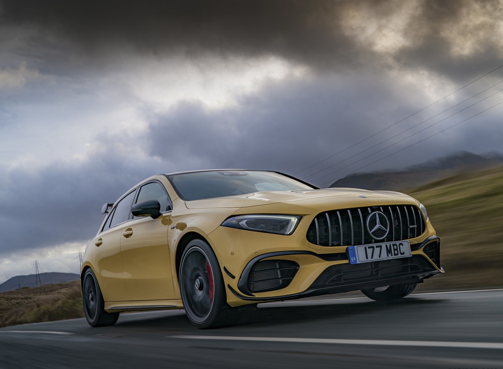 2020 Mercedes-AMG A 45 S (UK-Spec) Front Three-Quarter Wallpapers (11)