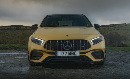 2020 Mercedes-AMG A 45 S (UK-Spec) Front Wallpapers 450x275 (47)