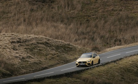 2020 Mercedes-AMG A 45 S (UK-Spec) Front Wallpapers 450x275 (33)