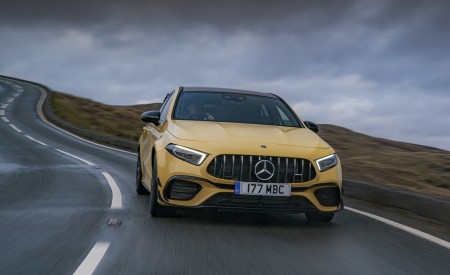 2020 Mercedes-AMG A 45 S (UK-Spec) Front Wallpapers 450x275 (15)