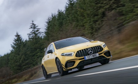 2020 Mercedes-AMG A 45 S (UK-Spec) Front Wallpapers 450x275 (5)
