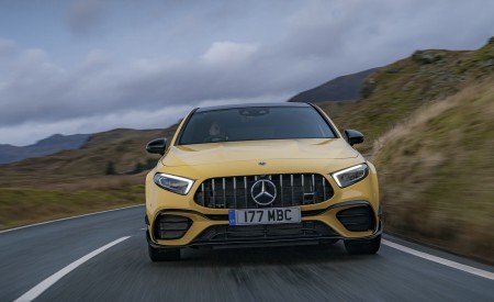 2020 Mercedes-AMG A 45 S (UK-Spec) Front Wallpapers 450x275 (17)