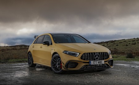 2020 Mercedes-AMG A 45 S (UK-Spec) Front Wallpapers 450x275 (48)