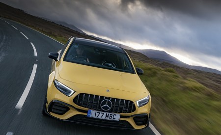 2020 Mercedes-AMG A 45 S (UK-Spec) Front Wallpapers 450x275 (18)