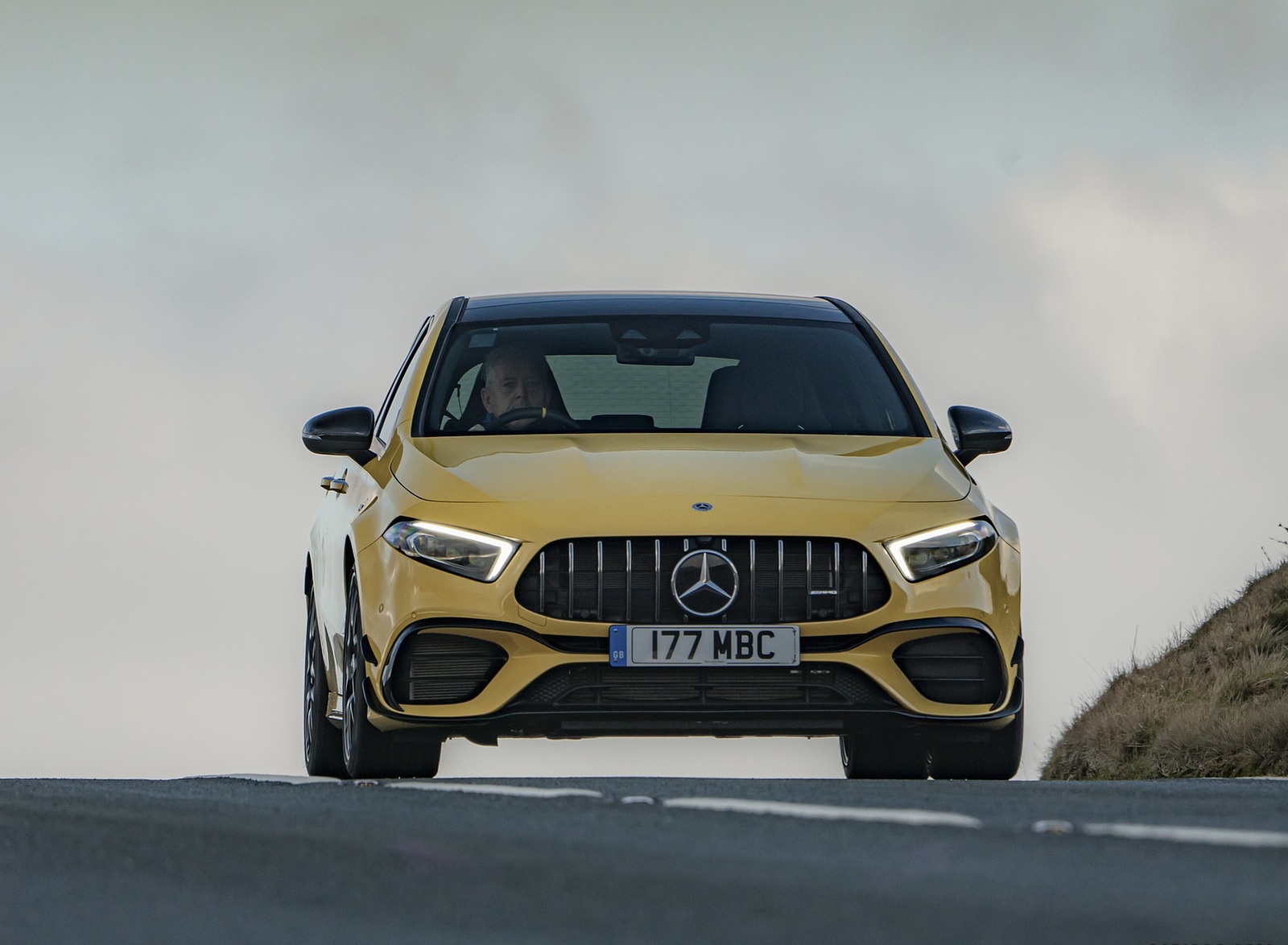 2020 Mercedes-AMG A 45 S (UK-Spec) Front Wallpapers (6)