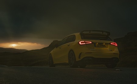 2020 Mercedes-AMG A 45 S (UK-Spec) Rear Three-Quarter Wallpapers 450x275 (49)