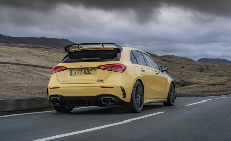 2020 Mercedes-AMG A 45 S (UK-Spec) Rear Three-Quarter Wallpapers 450x275 (37)