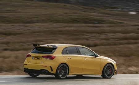 2020 Mercedes-AMG A 45 S (UK-Spec) Rear Three-Quarter Wallpapers 450x275 (24)